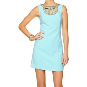 LILLY PULITZER BEADED LANE SHIFT DRESS